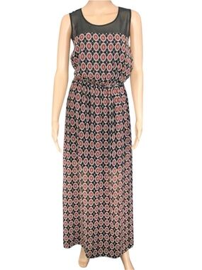 Miss Selfridge Mesh Sleeveless Maxi Dress Size 6